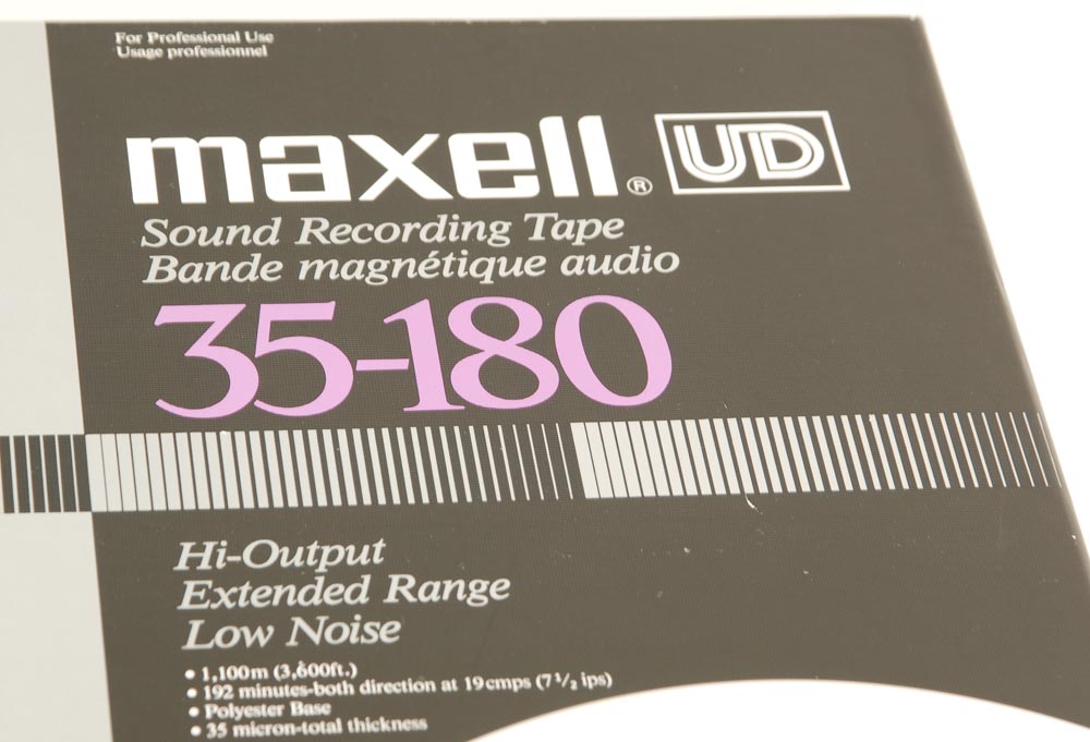 Maxell XLI 35-180B 27 NAB metal tapes with tape | H65532