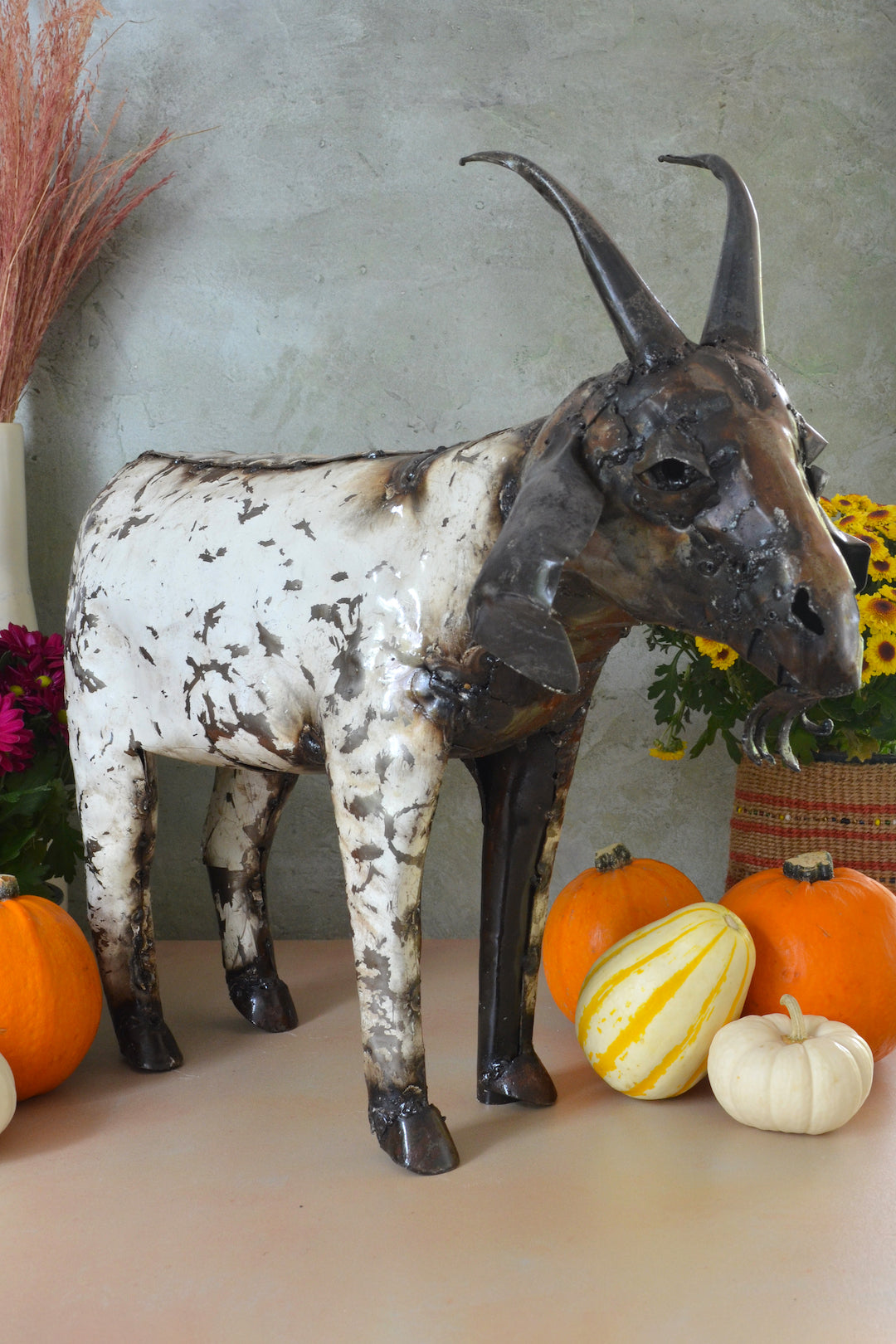 Recycled Metal African Farm Goats – Swahili Wholesale