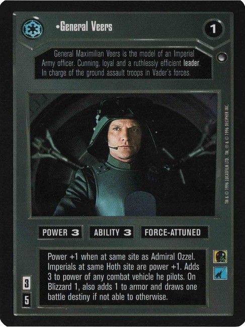 Star Wars CCG General Veers