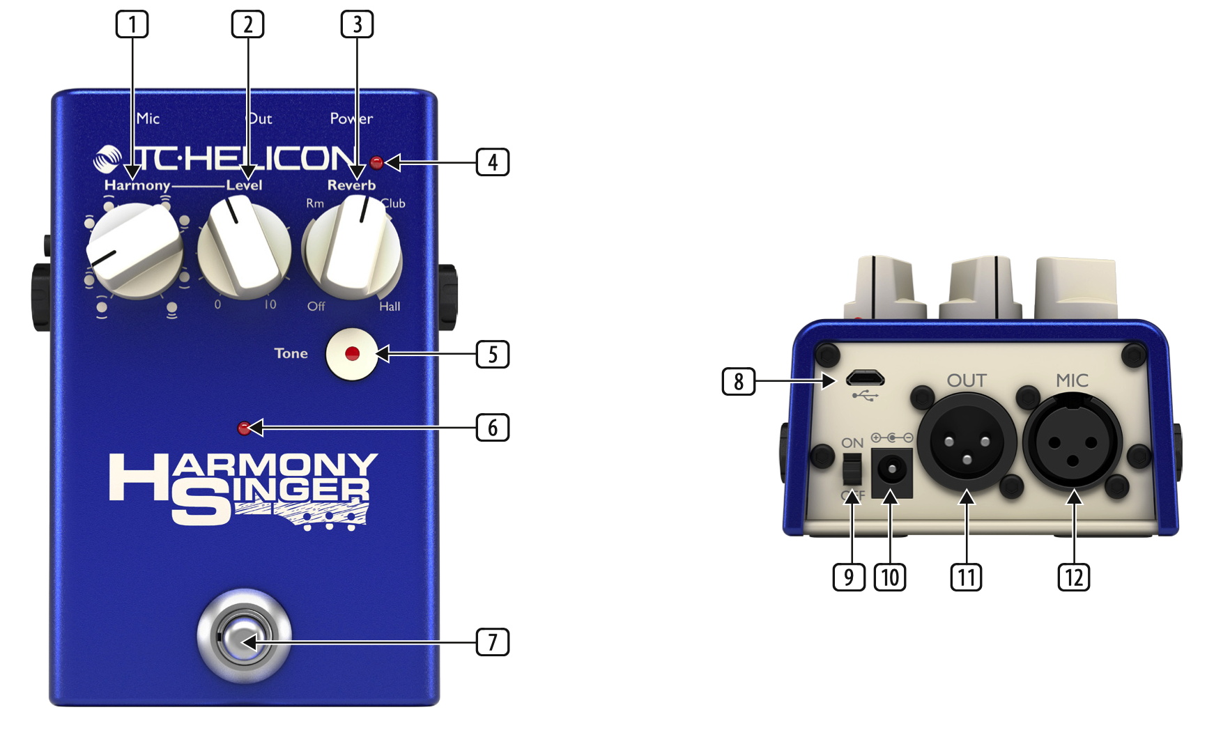 TC-Helicon Harmony Singer 2 QuickStart Guide | Sweetwater