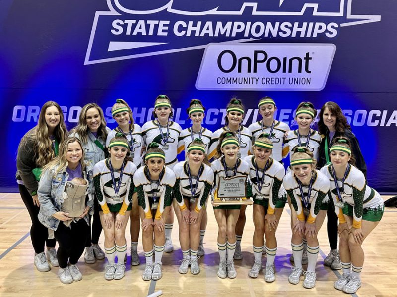 Husky cheer squad takes second at state - The New Era