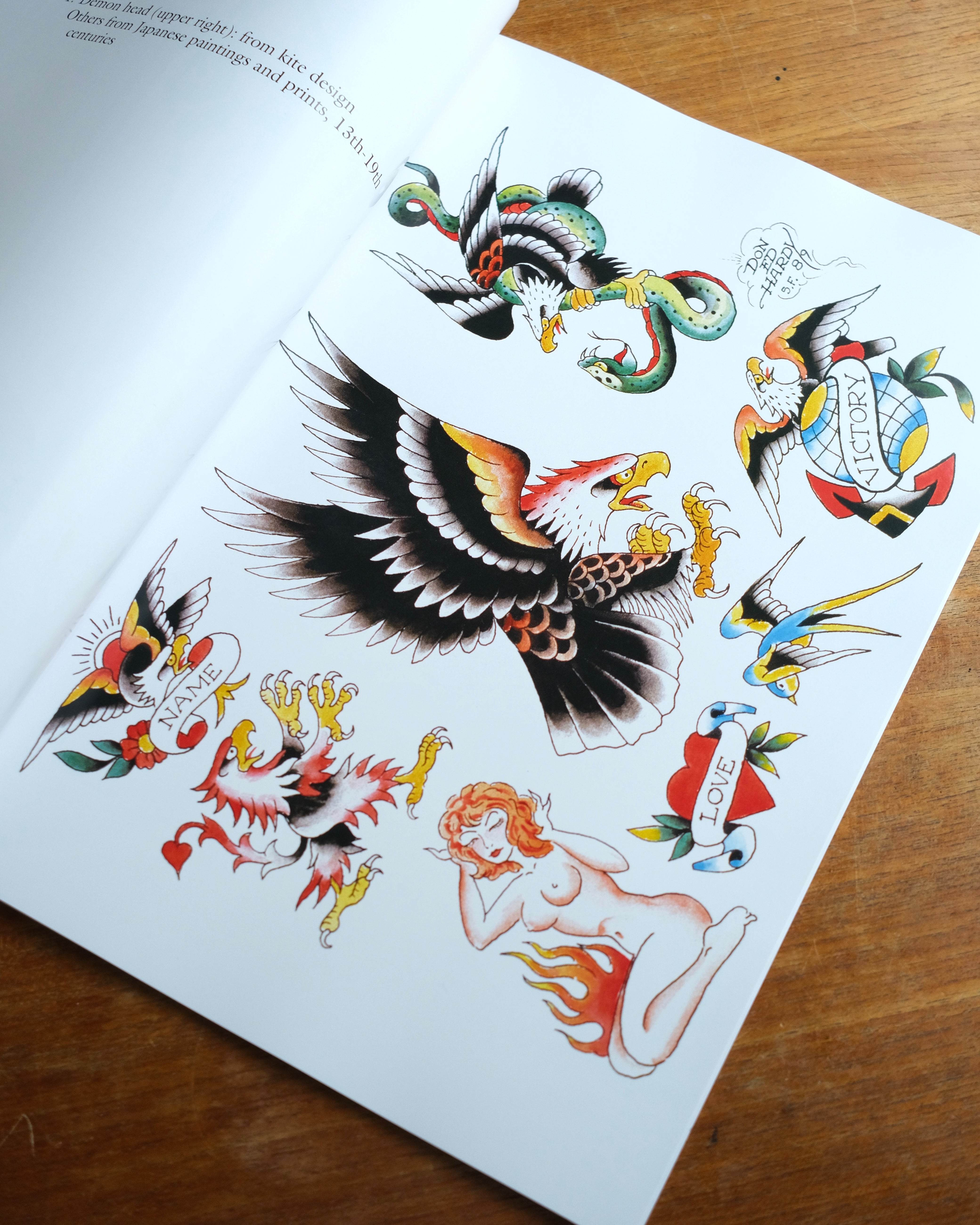 Don Ed Hardy Tattoo Flash Book – Sydney Tattoo Club