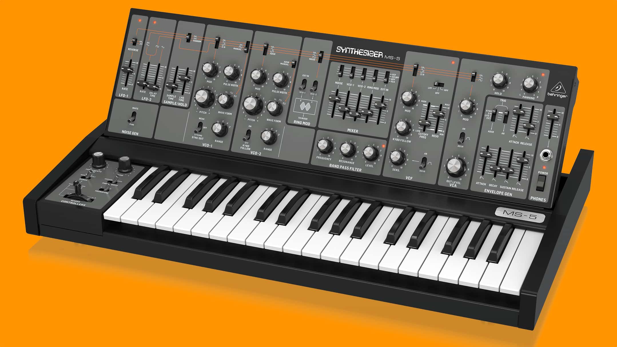 Behringer MS-5 (Roland SH-5 Copy) Now Shipping – Synthtopia