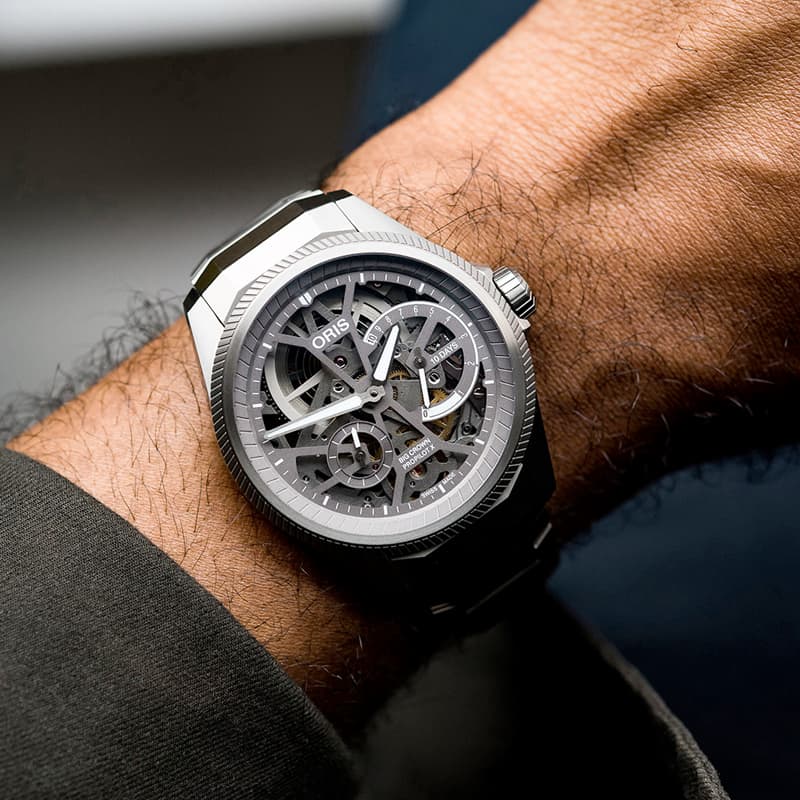 オリス（ORIS)ビッグクラウンX 10日巻き/115 7759 7153-Set7 22 01TLC