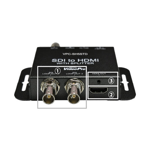 創業祭2026】VideoPro VPC-SH5STD SDI to HDMIコンバーター