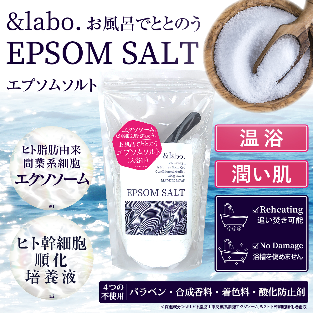 株式会社HORIZON | ＆labo. エプソムソルト 800g