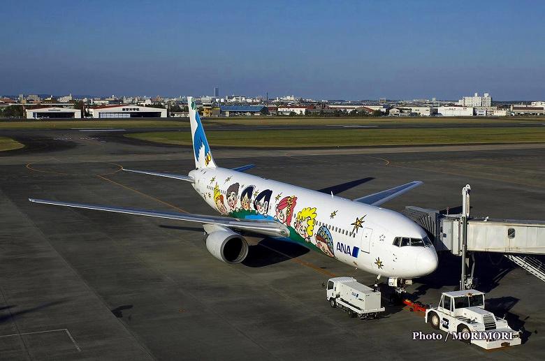 ANA ゆめジェット ～You&Me～｜宮崎ブーゲンビリア空港にて