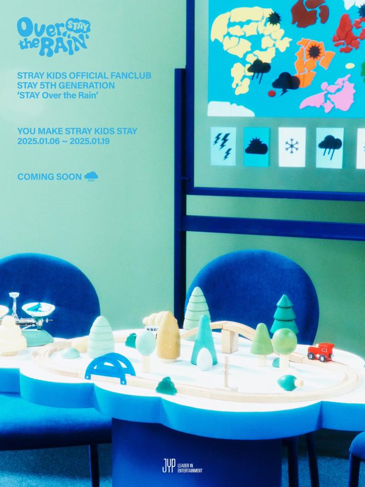 Stray Kids Official Fanclub STAY 5th Generation STAY Over the Rain