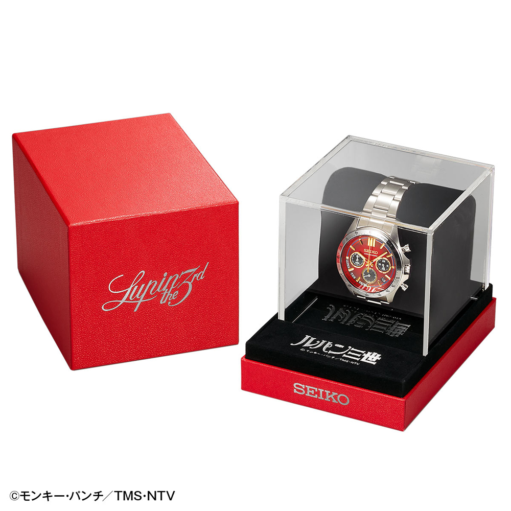 セイコー×ルパン三世でコラボ時計】限定仕様の文字盤デザインに注目