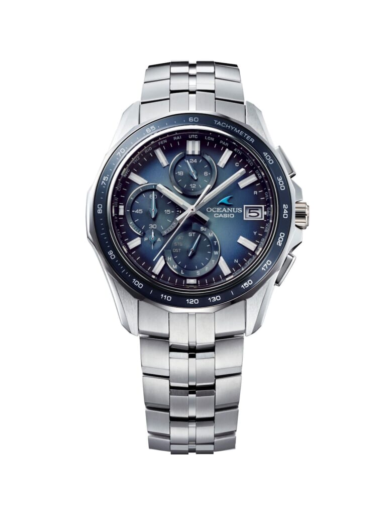 グラデーション文字盤が美しい【国産ブランド、カシオ】“チタン