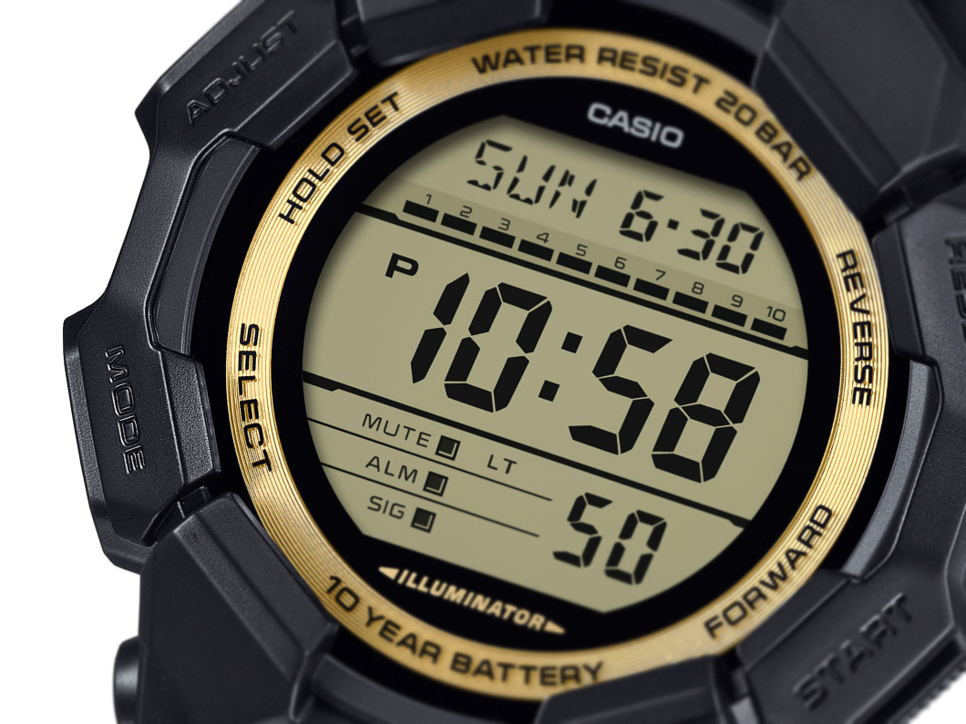 夏に映える“ブラック×ゴールド”仕様【カシオ“G-SHOCK”新作