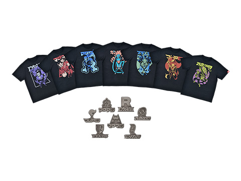 クリエイター集団「NC帝國」がデザインをした、歴代の敵組織のボスたち