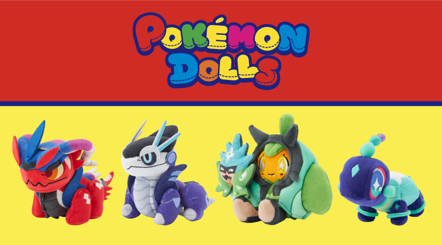 POKÉMON DOLLS」シリーズに、コライドン（せいげんけいたい）などが