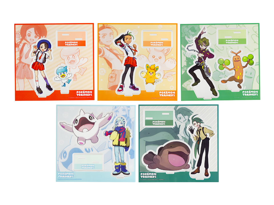 POKÉMON TRAINERS ～パルデア編～」のグッズが、ポケモンセンターに