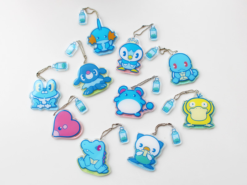 主役はみずポケモンたち♪「おいしいみず」をモチーフにした、爽やかな