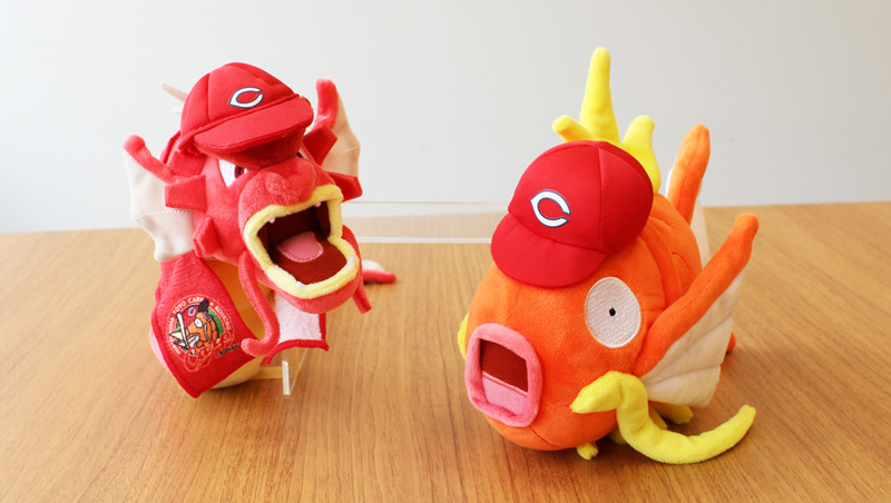 ポケモンセンターヒロシマと広島東洋カープのコラボグッズに