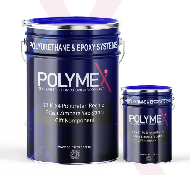 Polymex CLK-54 Poliüretan Reçine Esaslı Zımpara Yapıştırıcı
