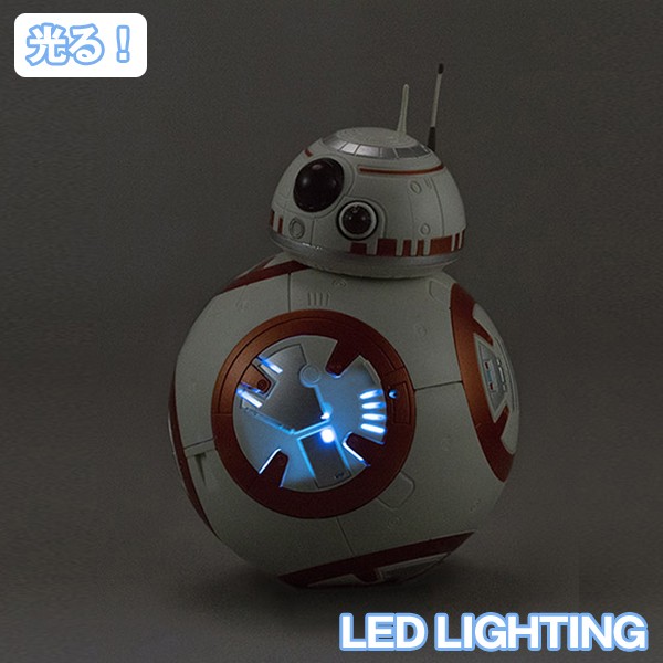 送料無料!STAR WARS BB-8 サウンド&ムービングアラームクロック