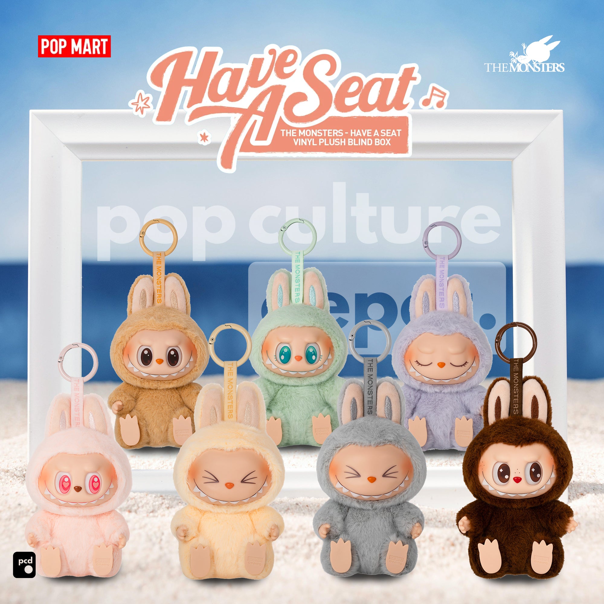 THE MONSTERS - Have a Seat Vinyl Plush Blind Box – POP CULTURE DEPOT