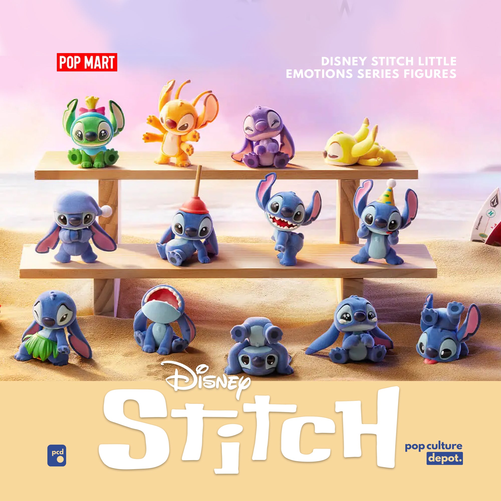 Disney Stitch Little Emotions Series Figures – POP CULTURE DEPOT