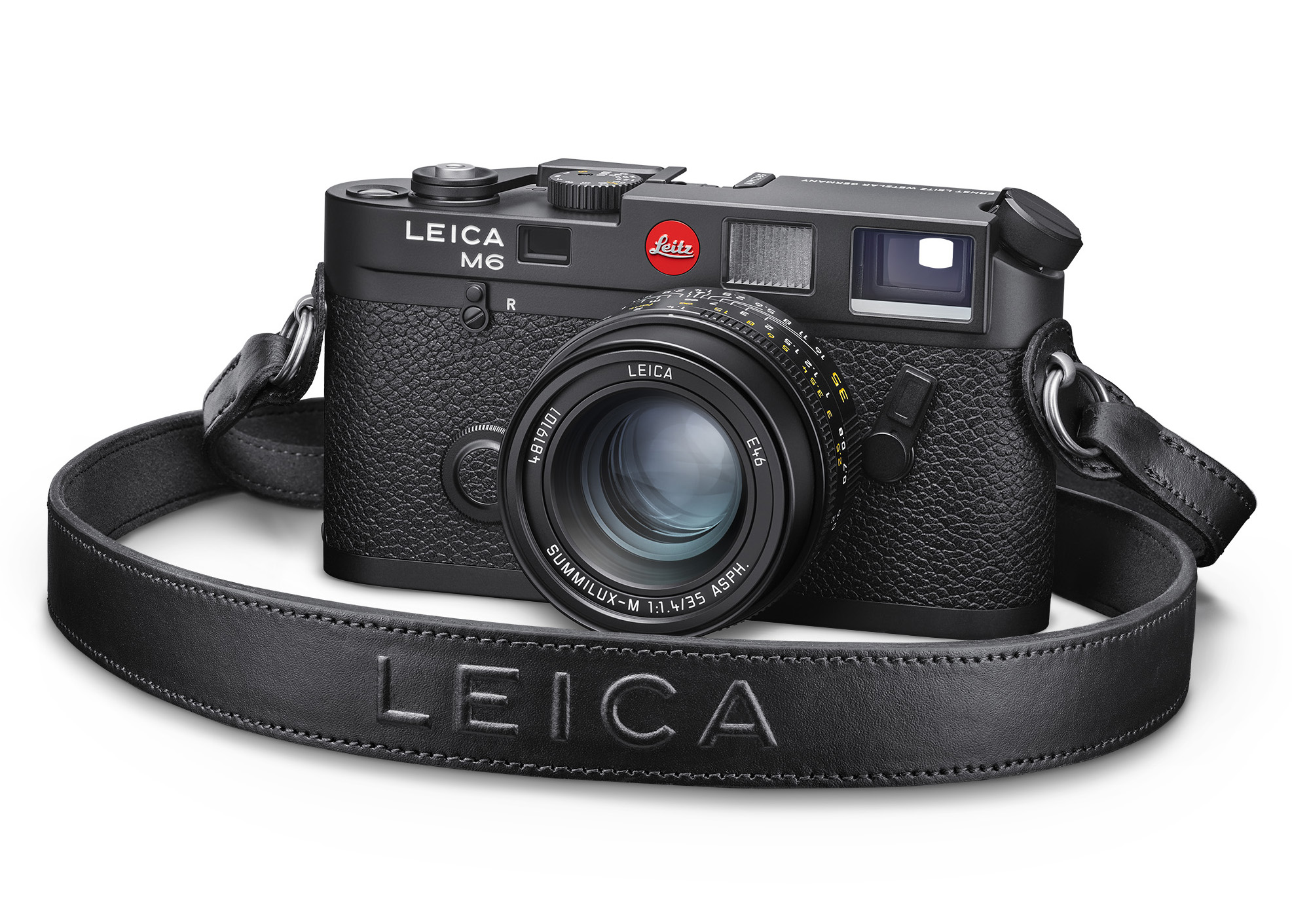Leica M6 Black Film Rangefinder Camera Body #10557 USA NEW