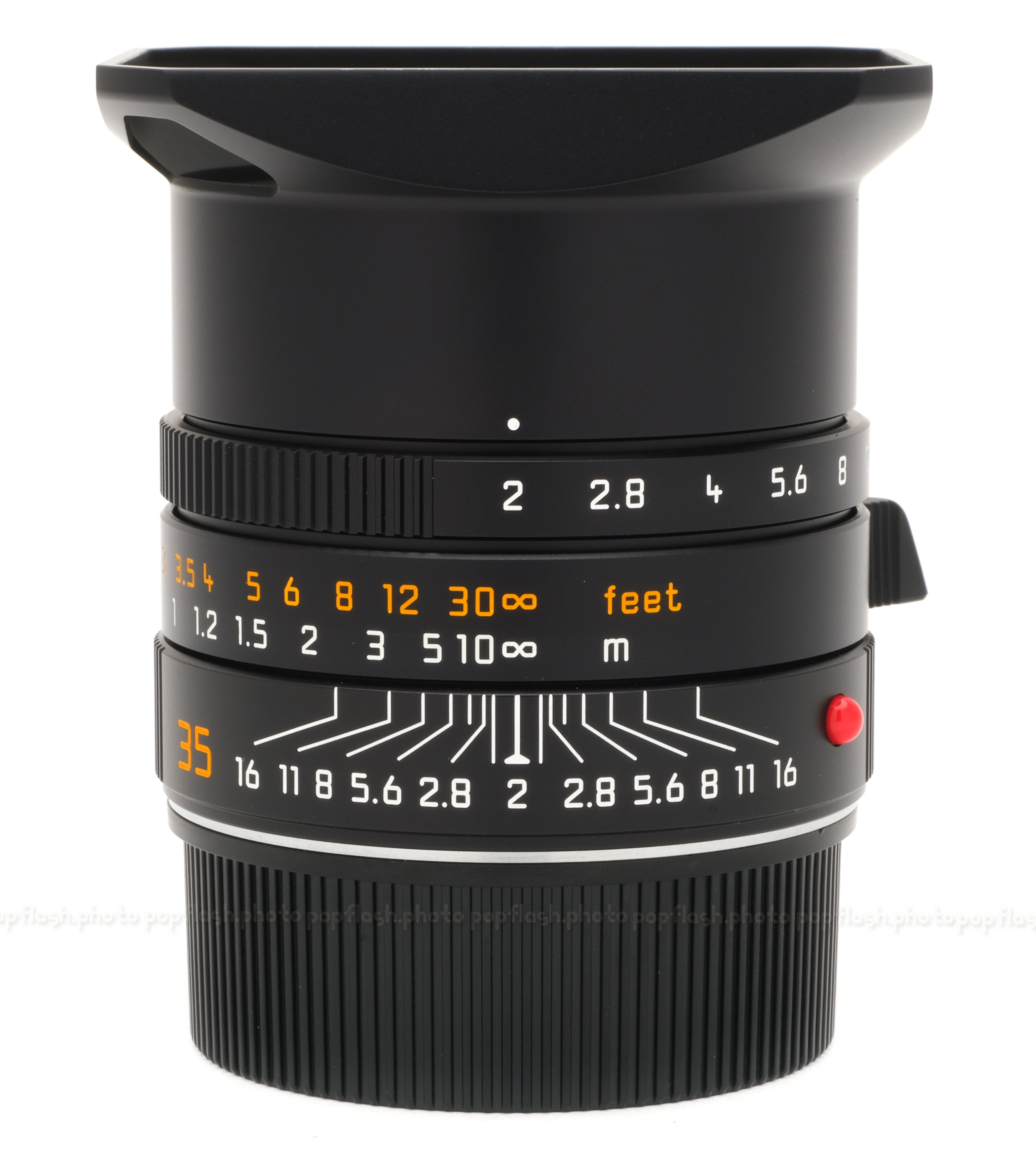 Leica 35mm f/2 ASPH. Summicron-M Black (6-Bit Coded) #11673