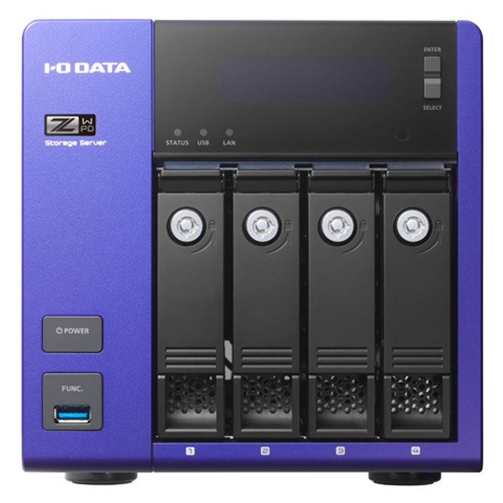 中古】I-O DATA LAN DISC HDL-Z4WP4D [4TB]搭載 法人向けネットワーク