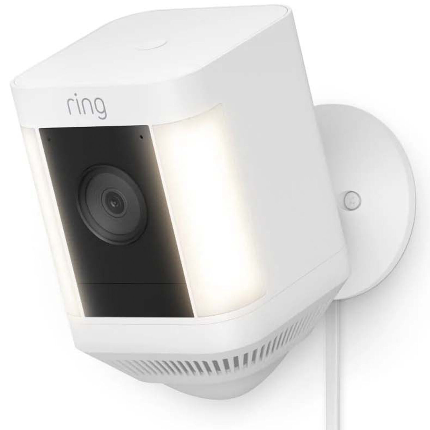 Ring - Spotlight Cam Plus Outdoor/Indoor 1080p Plug-In
