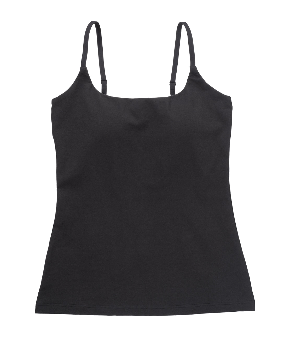 盛れるノンワイヤーブラキャミソール(BC65 ブラック): PEACH JOHN