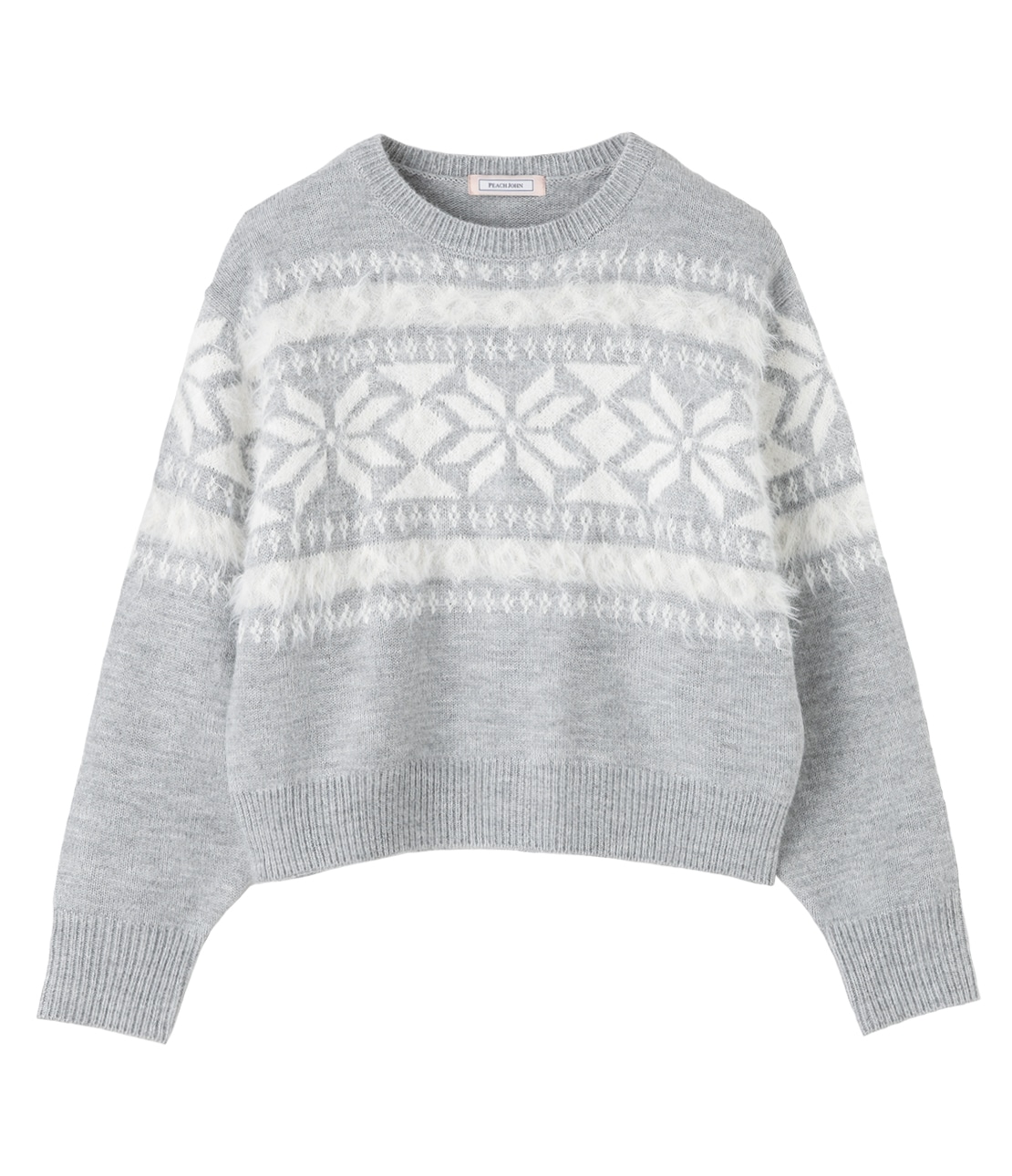 Subculture サブカルチャー ノルディック柄 グレーセーター キムタク