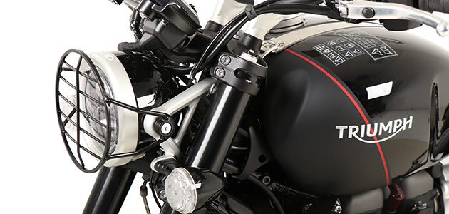 ヘッドライトガード / ヘッドライトグリル Triumph用 カスタム パーツ