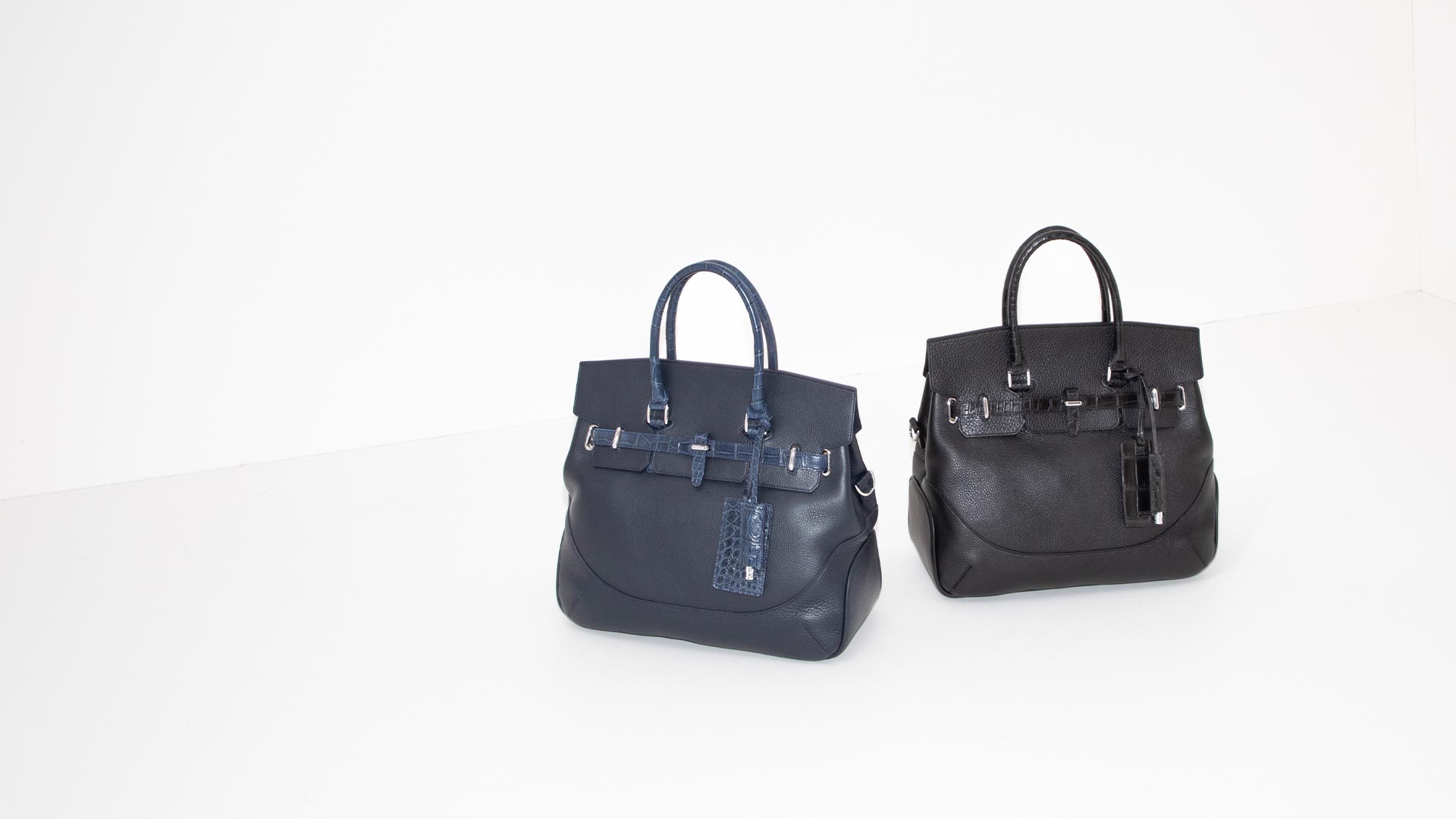 クロコダイルレザーを使用したスペシャルなボストンバッグが発売