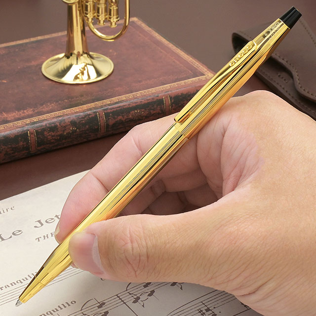 CROSS（クロス） ボールペン クラシックセンチュリー ゴールドPVD