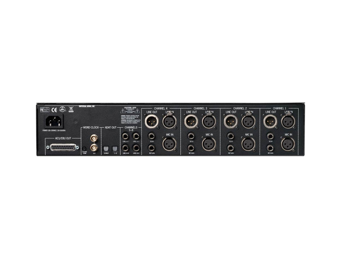 Universal Audio 4-710d Microphone Preamp - Perfect Circuit
