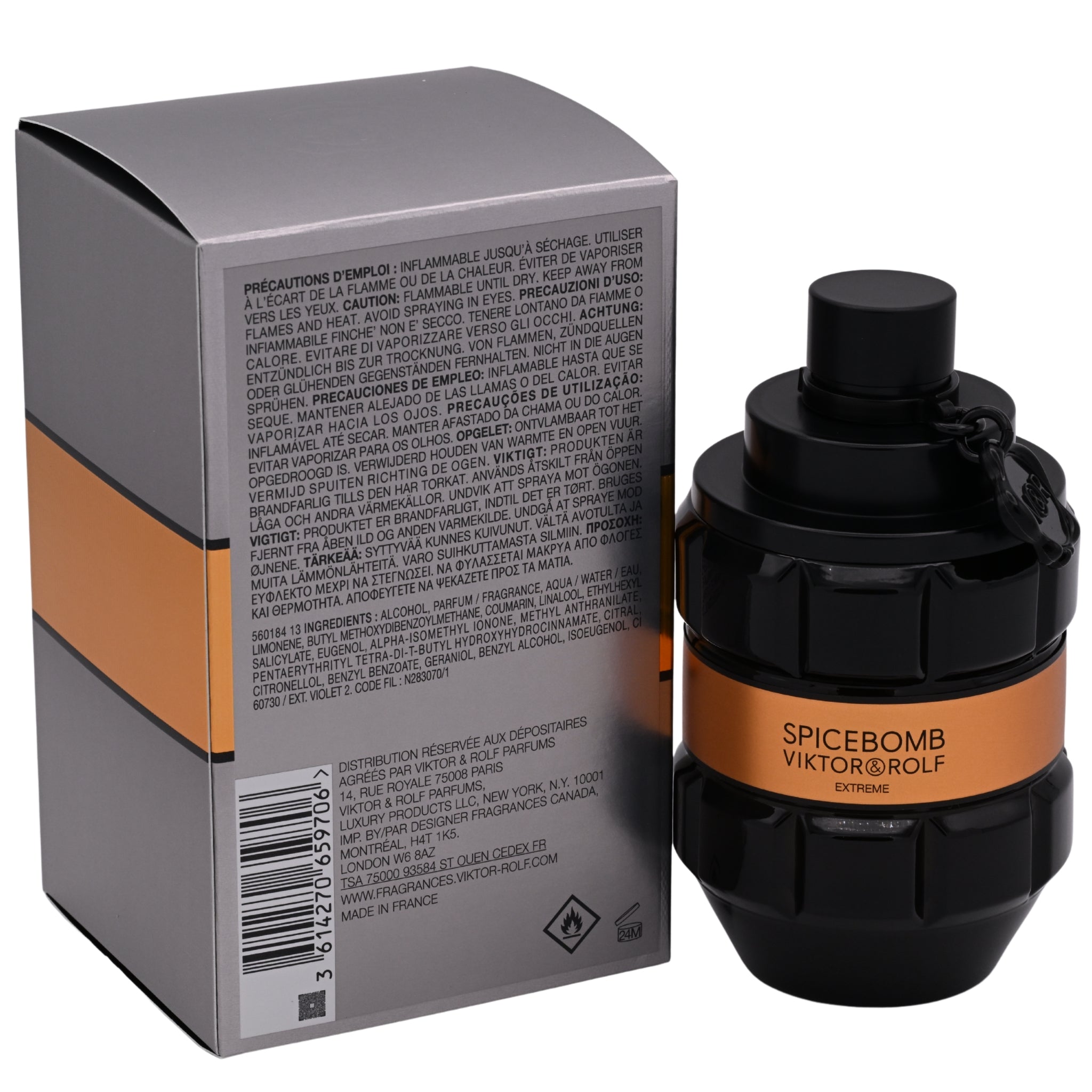 Spicebomb Extreme by Viktor & Rolf cologne for men EDP 3 / 3.0 oz New