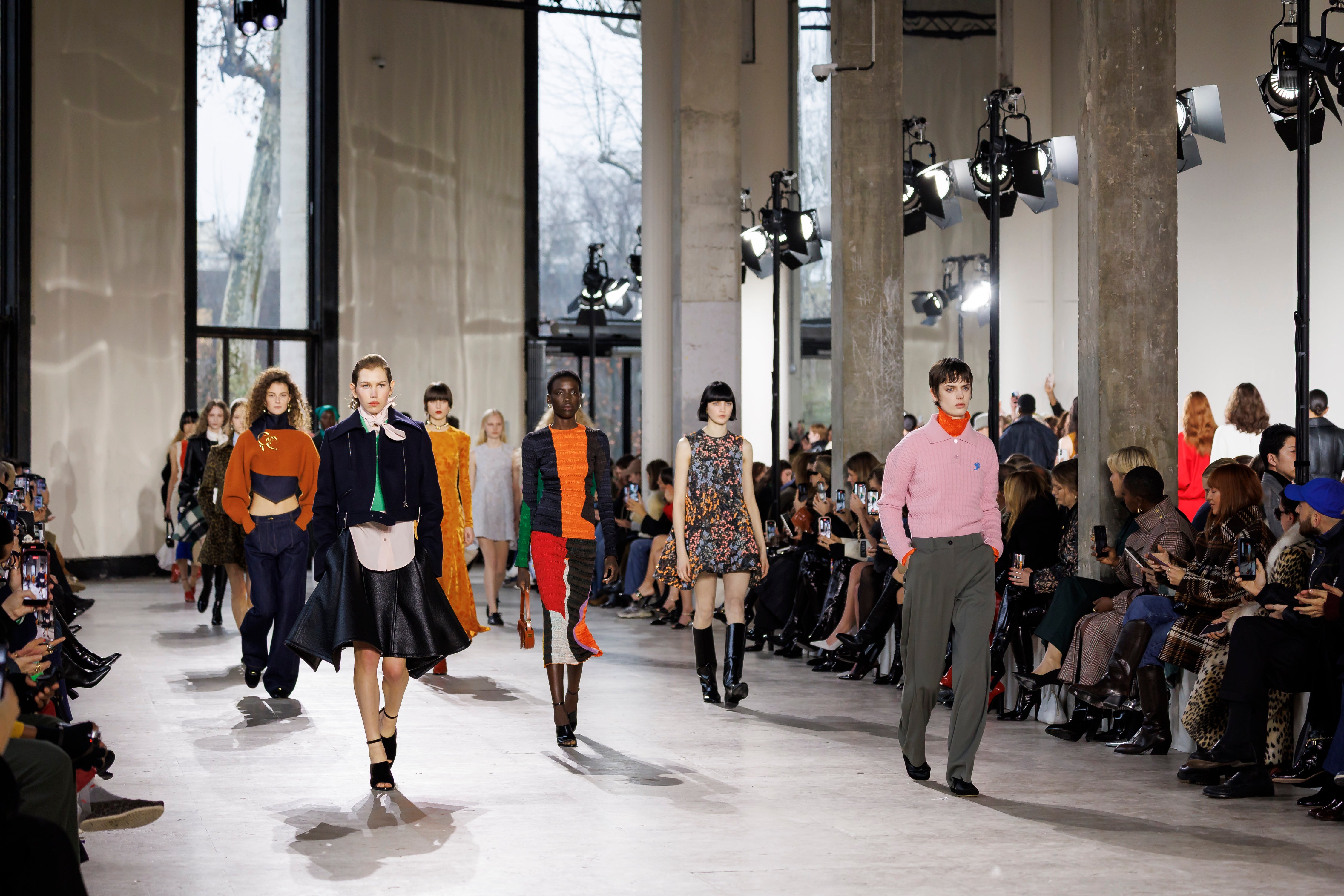 Patou | オーガニックコットン オーバーステッチ半袖スウェットシャツ