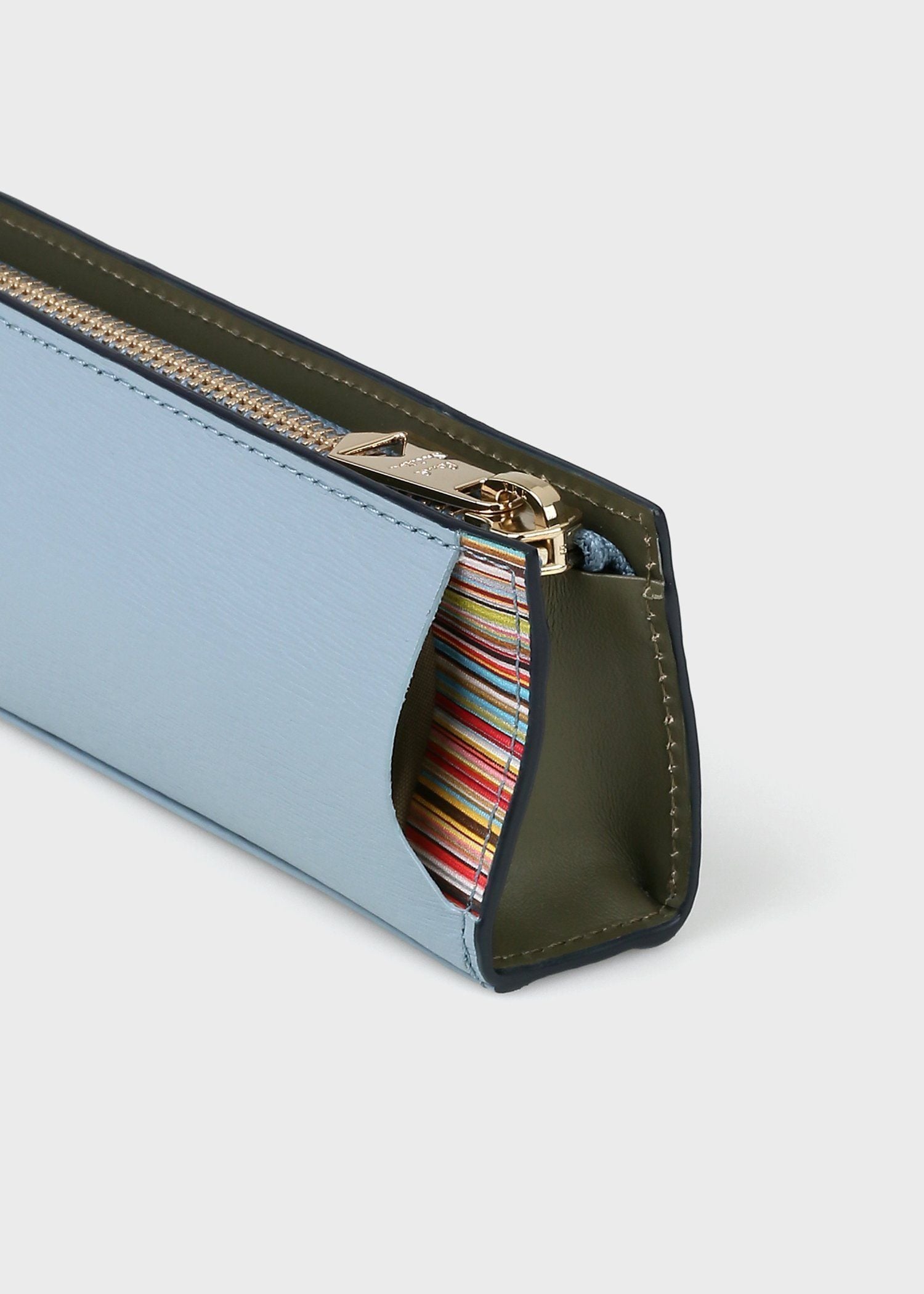 クロップドロゴ ペンケース（サックスブルー） ｜ポール・スミス