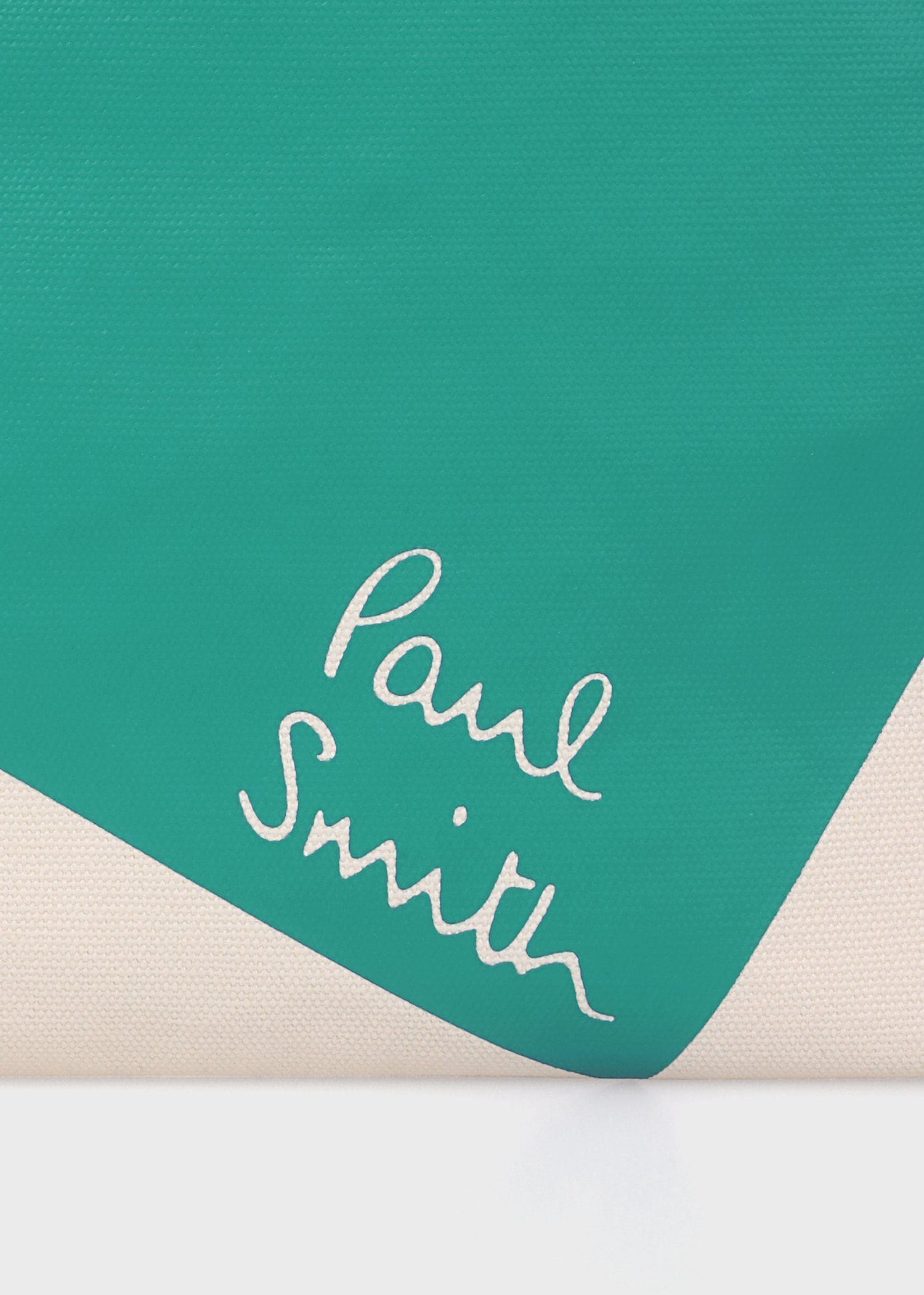 ジオメトリック トートバッグ L（ミントグリーン） ｜ポール・スミス