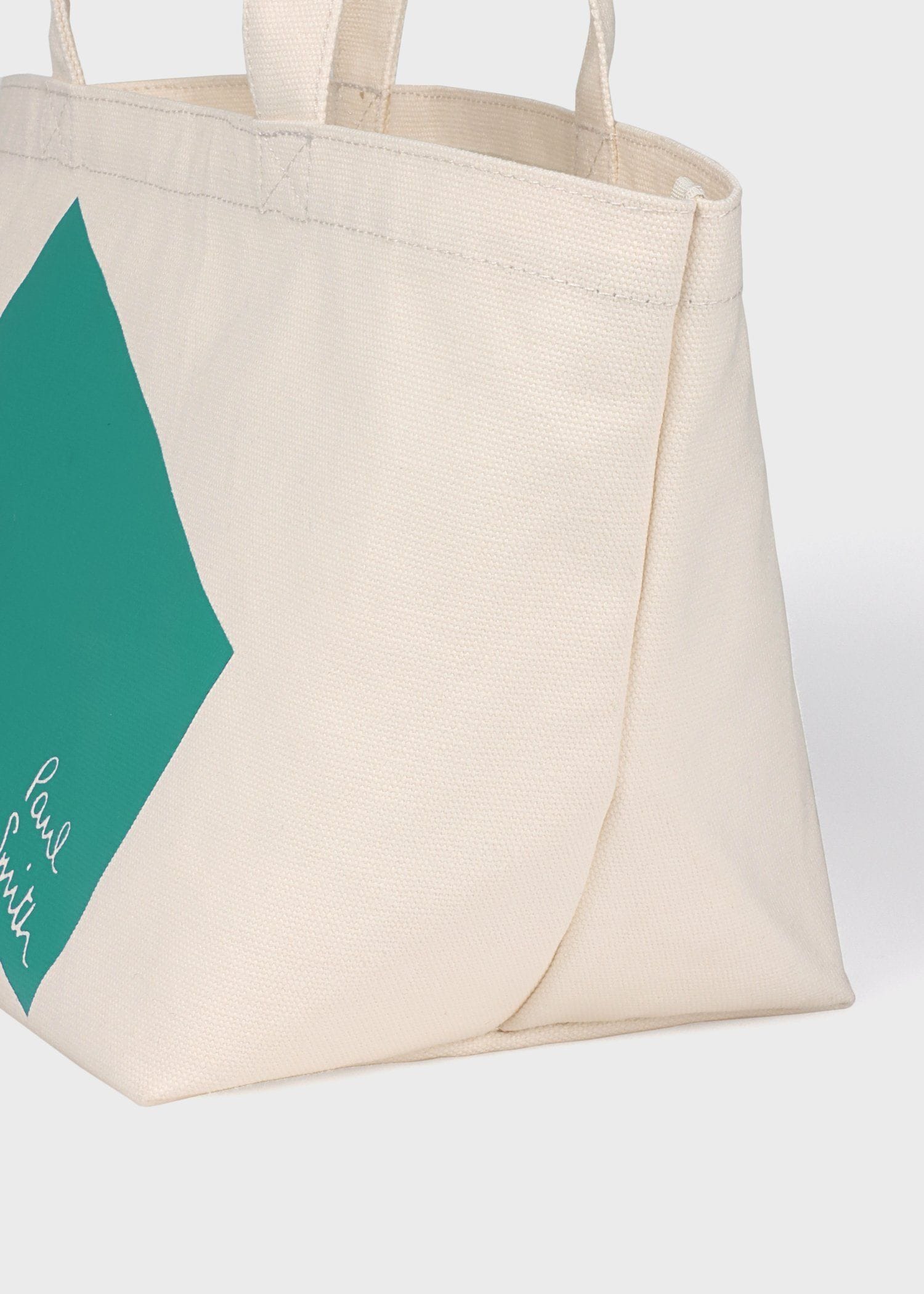 ジオメトリック トートバッグ S（ミントグリーン） ｜ポール・スミス