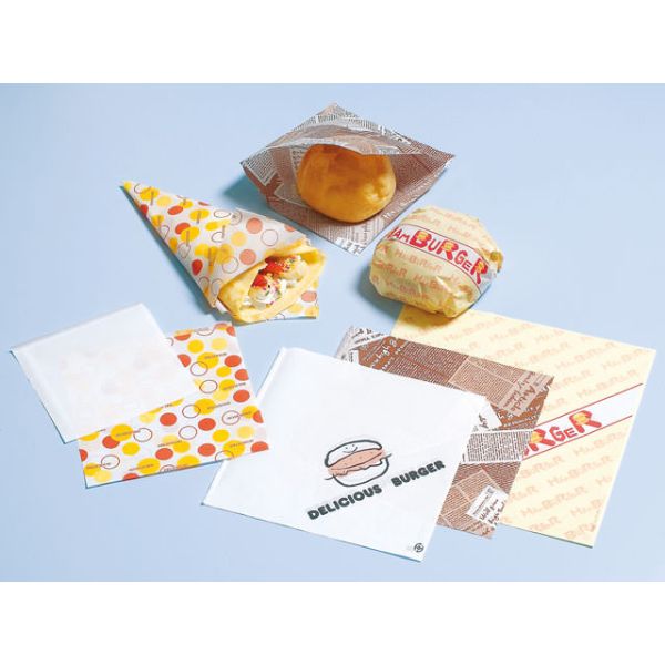 バーガー袋 No.15 アーティクル 福助工業 | テイクアウト容器の通販
