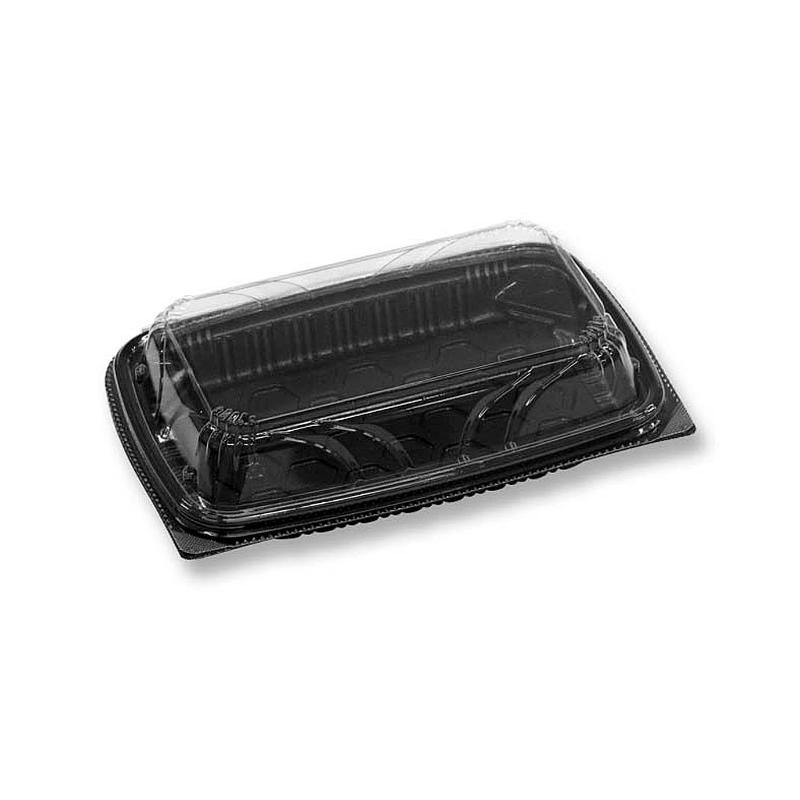 フードパック OPライト18-13(15) 黒 デンカポリマー | テイクアウト