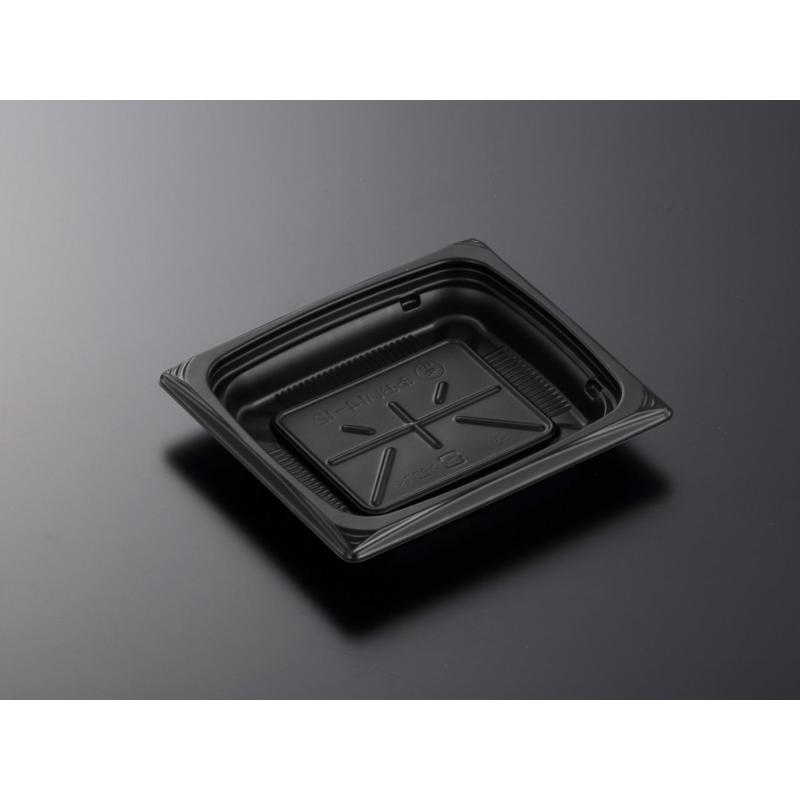 軽食容器 CT 葵 16-12A BK 身 中央化学 | テイクアウト容器の通販