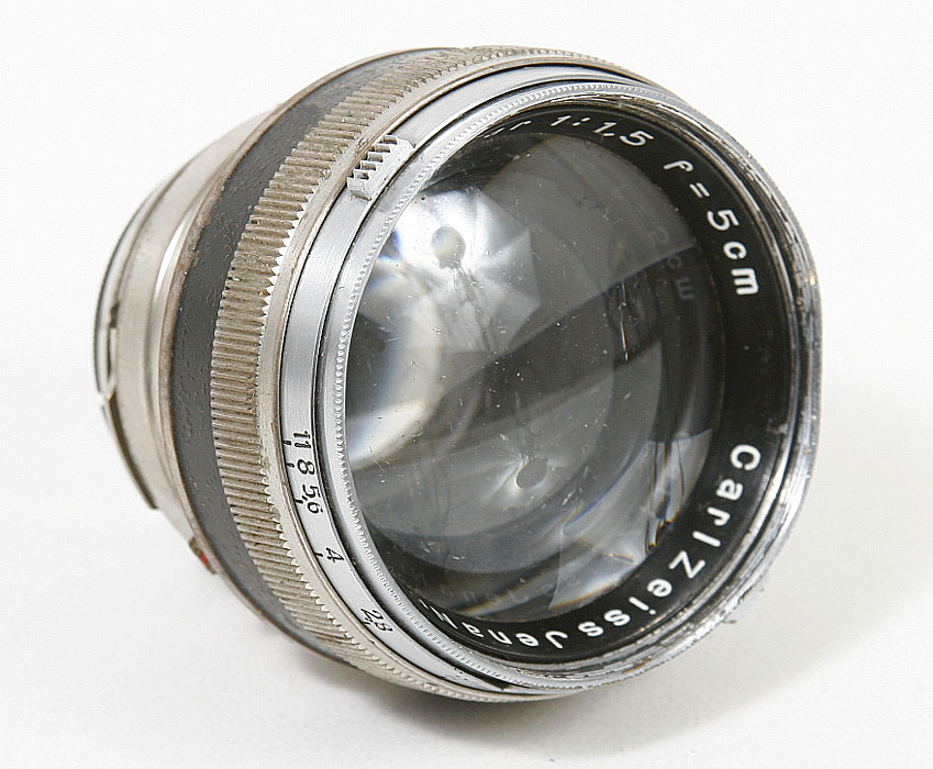 戦後コンタックス/ツァイス オプトン ゾナー 50mm /F1.5 Sonnar 50mm