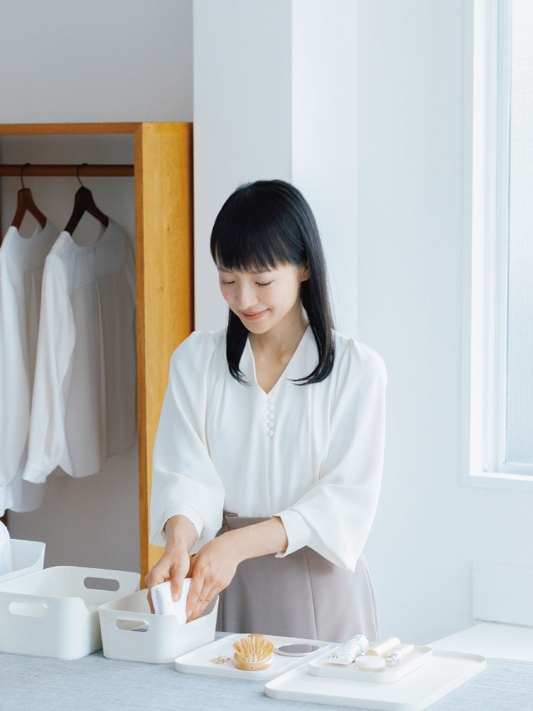 片づけコンサルタント近藤 麻理恵さんとのコラボアイテムができました