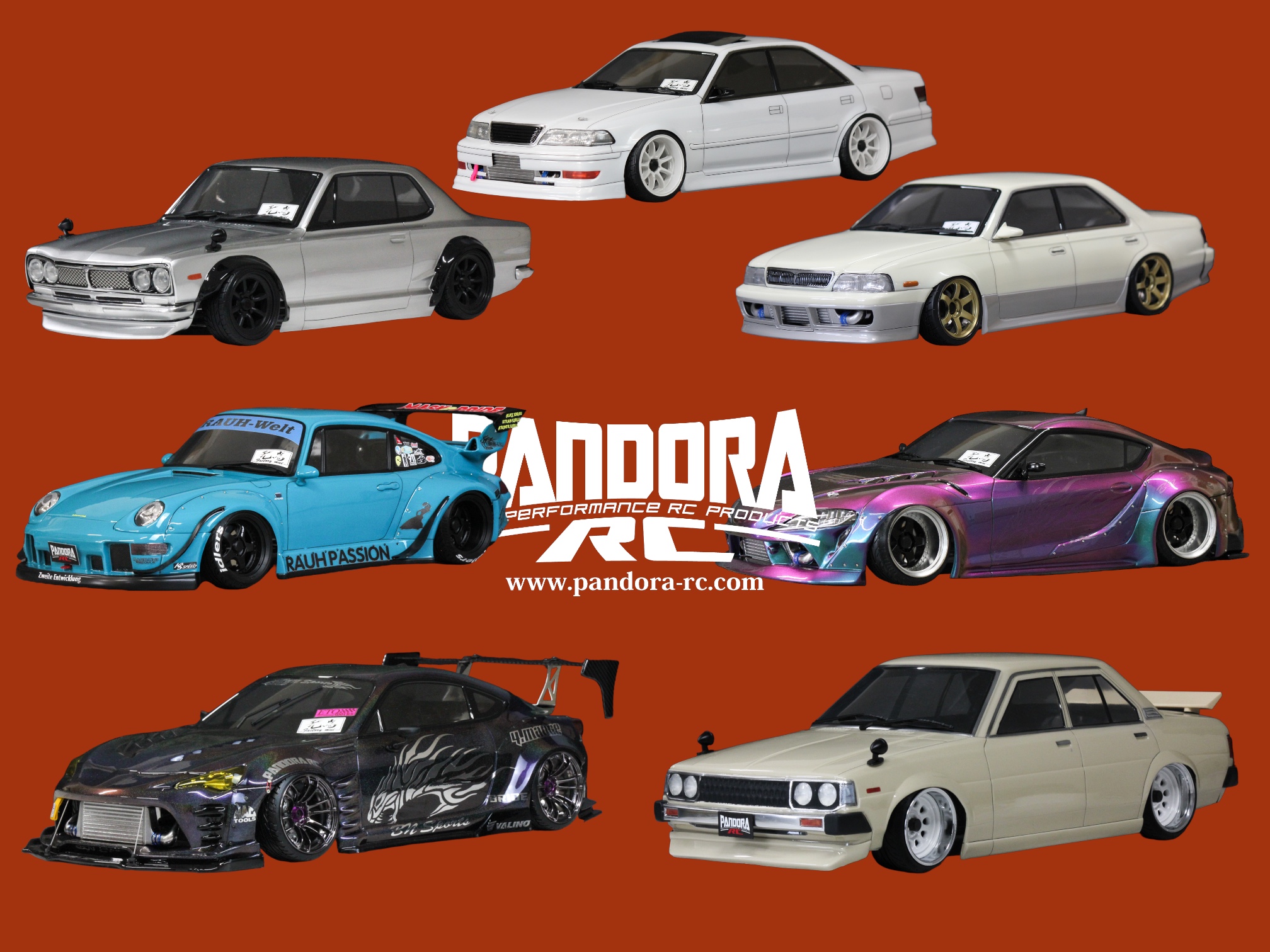 知ってましたか？】パンドラRCは、全80車種程のラインナップ