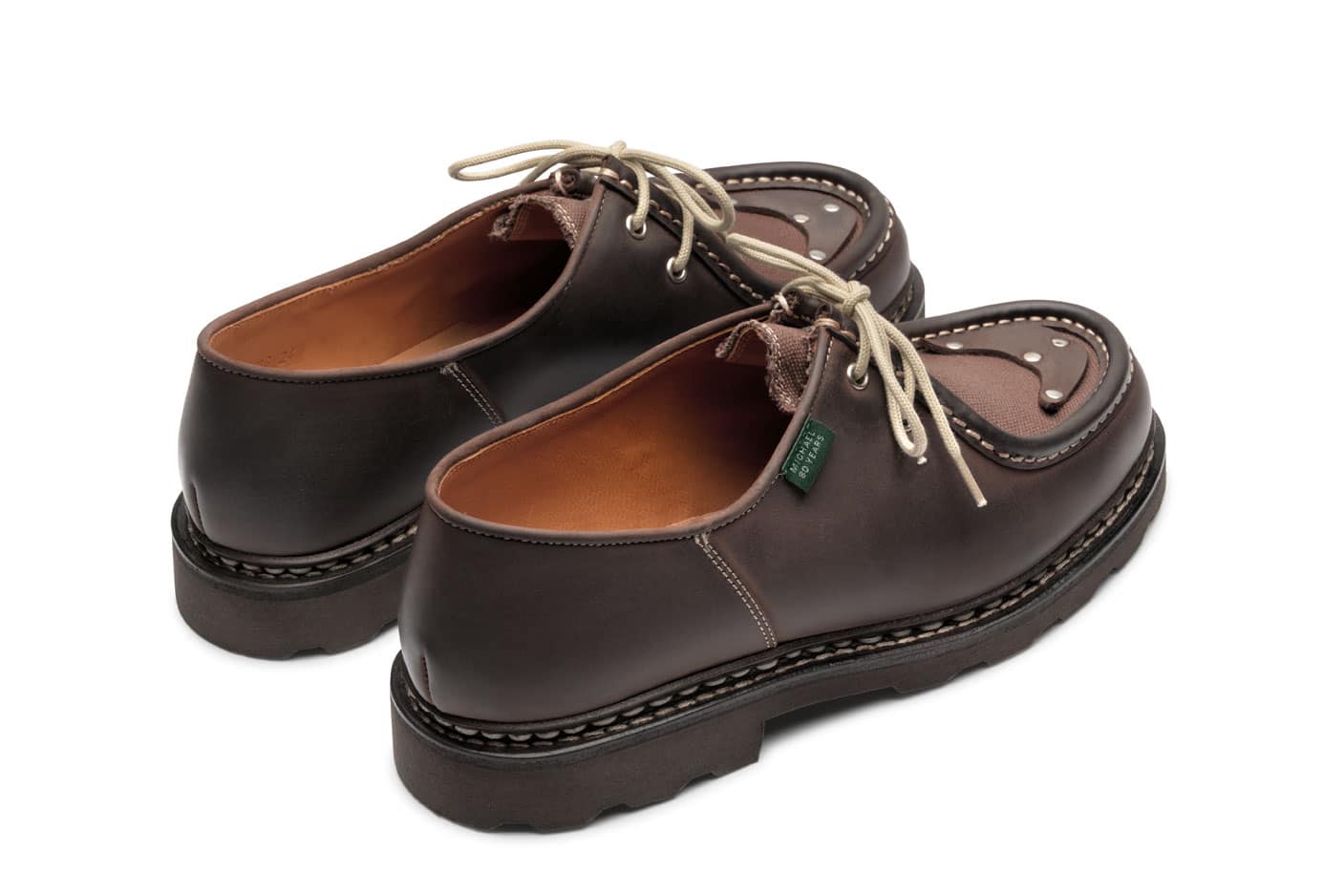 MICHAEL 1950/MARCHE MARRON-NUB GRINGO/TOILE EBENE | Paraboot