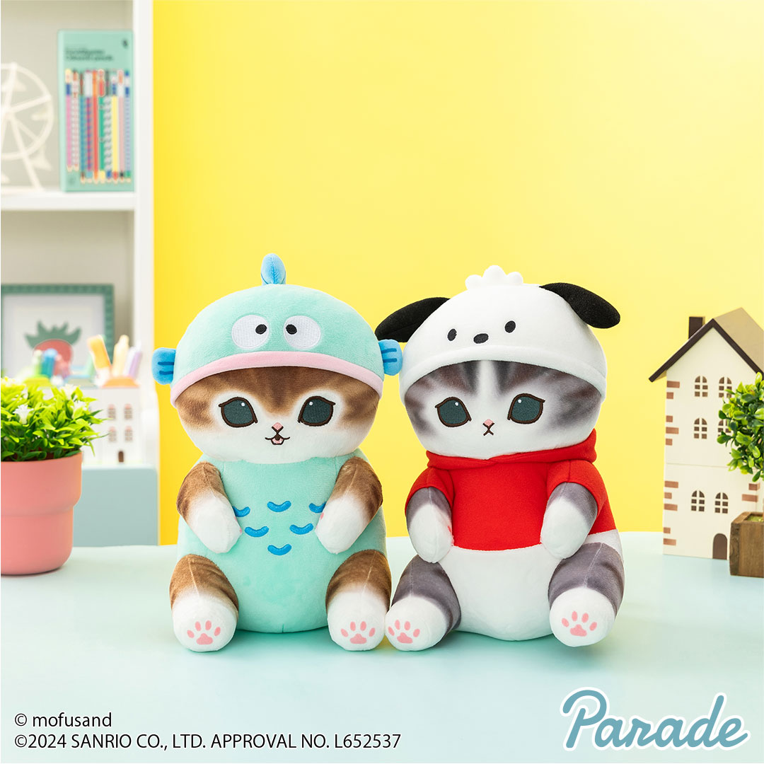 mofusand×サンリオキャラクターズ BIGぬいぐるみ① | 商品紹介 | 株式