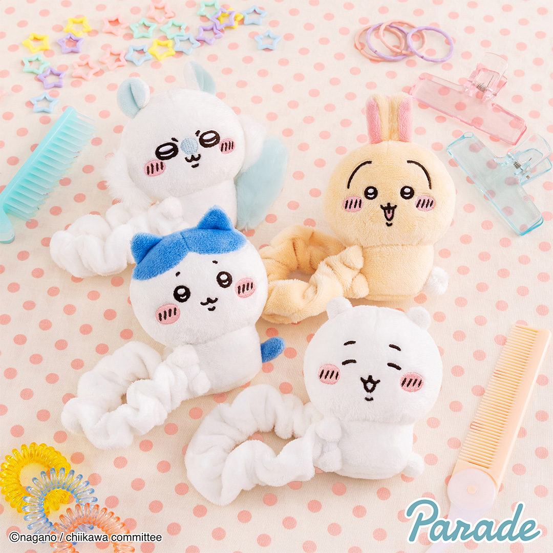 ちいかわ ぬいぐるみシュシュ | 商品紹介 | 株式会社パレード プライズ