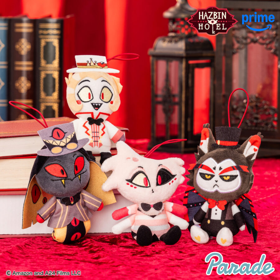 ハズビン・ホテルへようこそ おすわりぬいぐるみ① | 商品紹介 | 株式