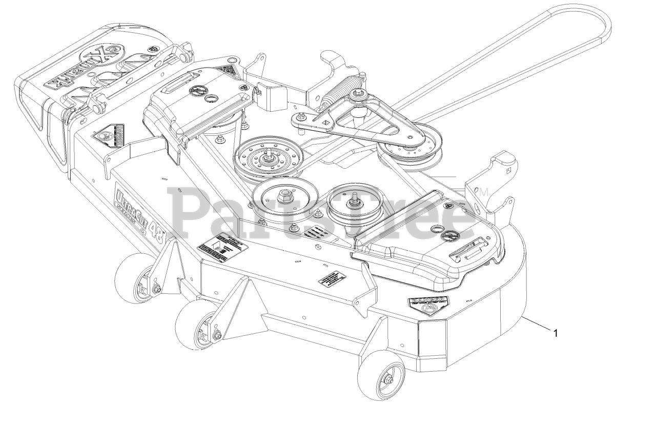 Exmark LZS22KA484 - Exmark 48